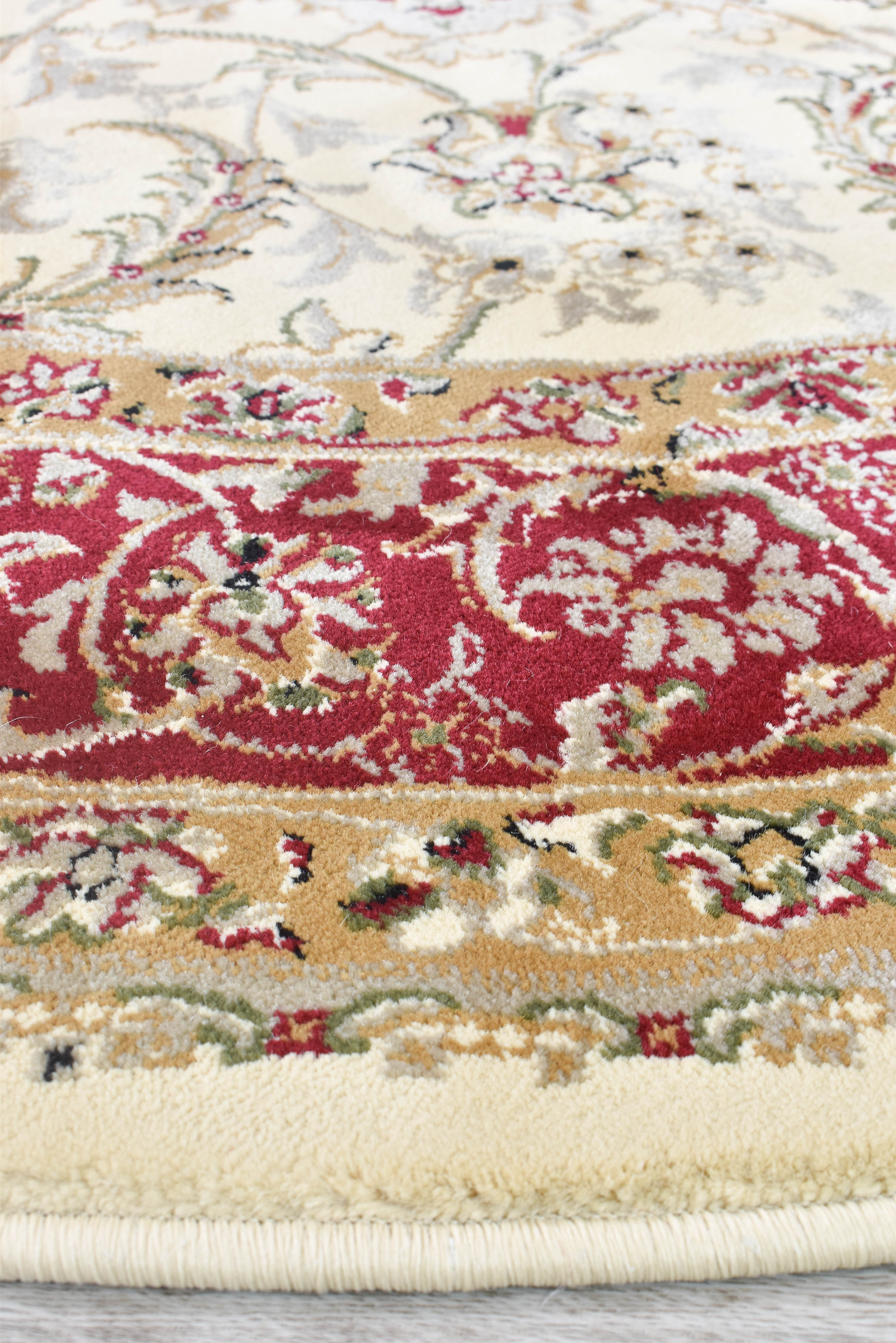 Adelaide 15 Cream Red Rug