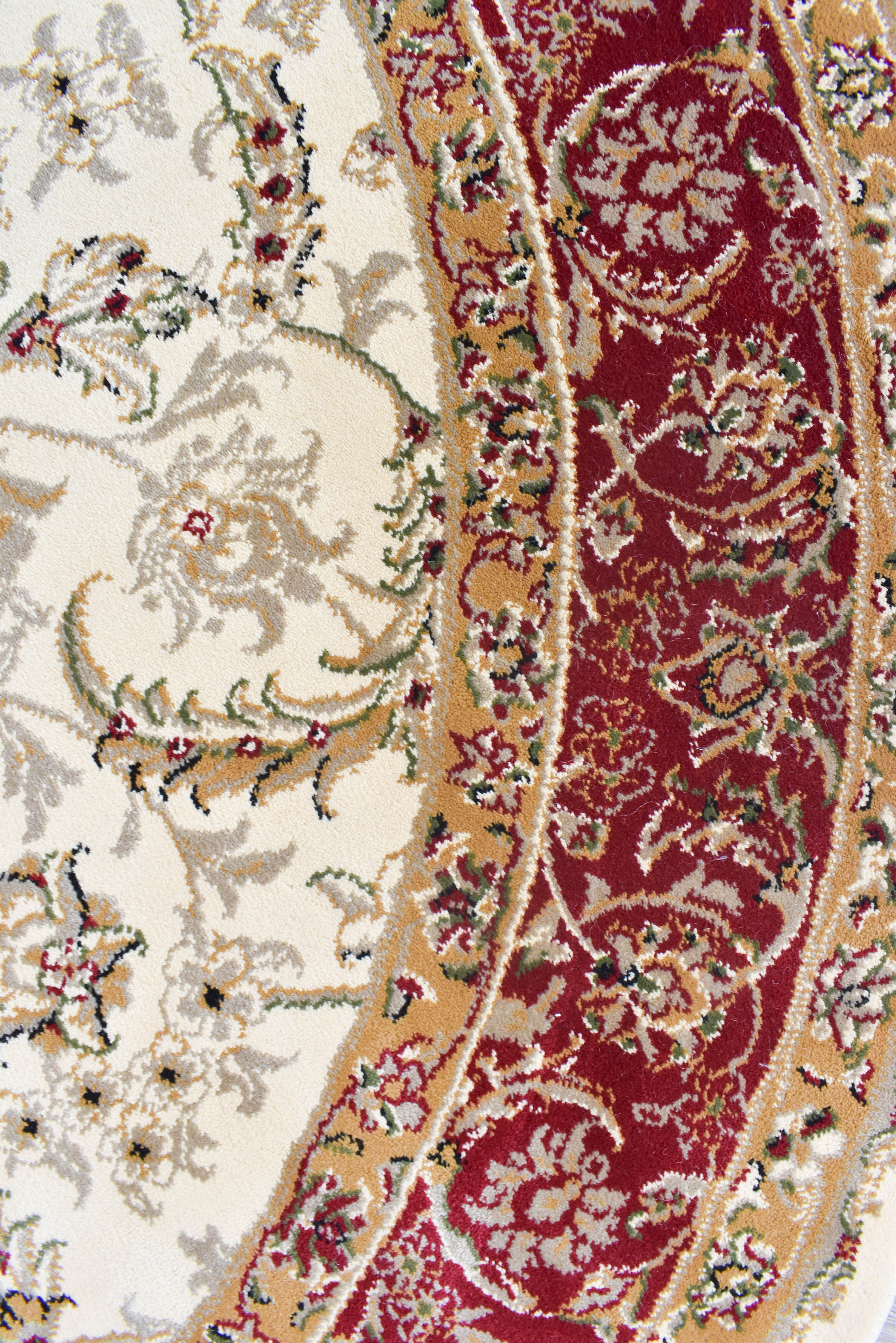 Adelaide 15 Cream Red Rug