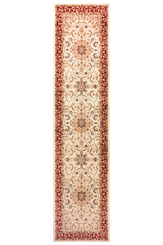 Adelaide 15 Cream Red Rug