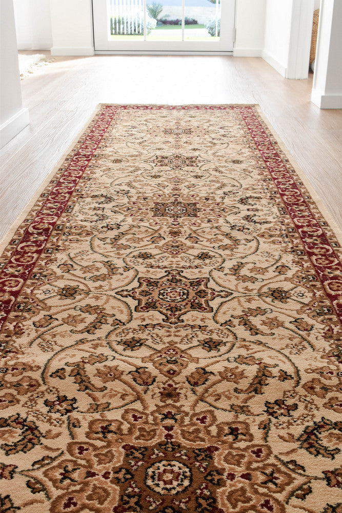 Adelaide 15 Cream Red Rug