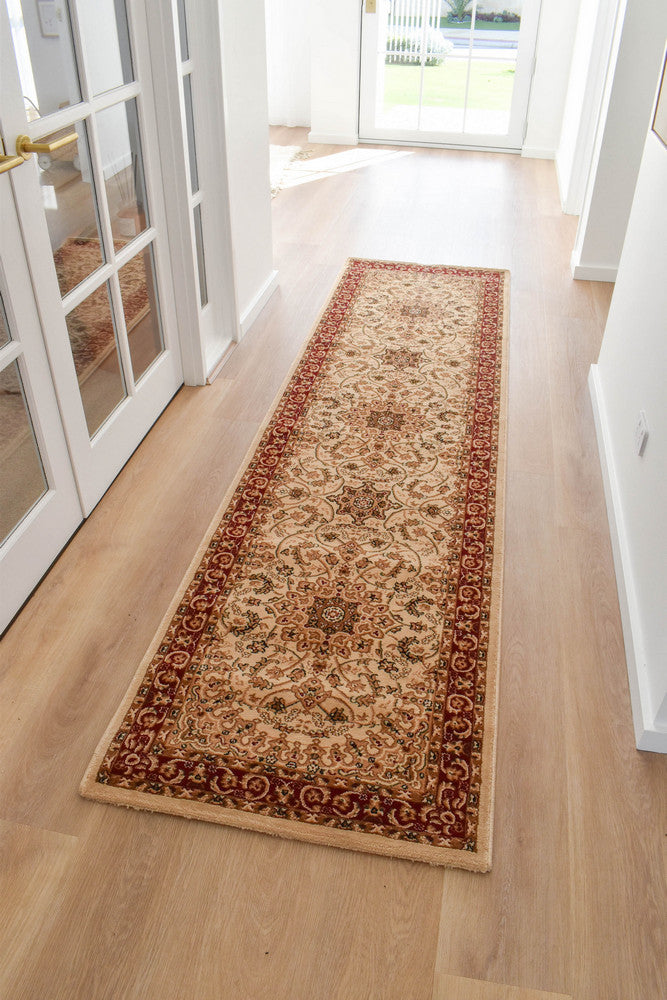 Adelaide 15 Cream Red Rug