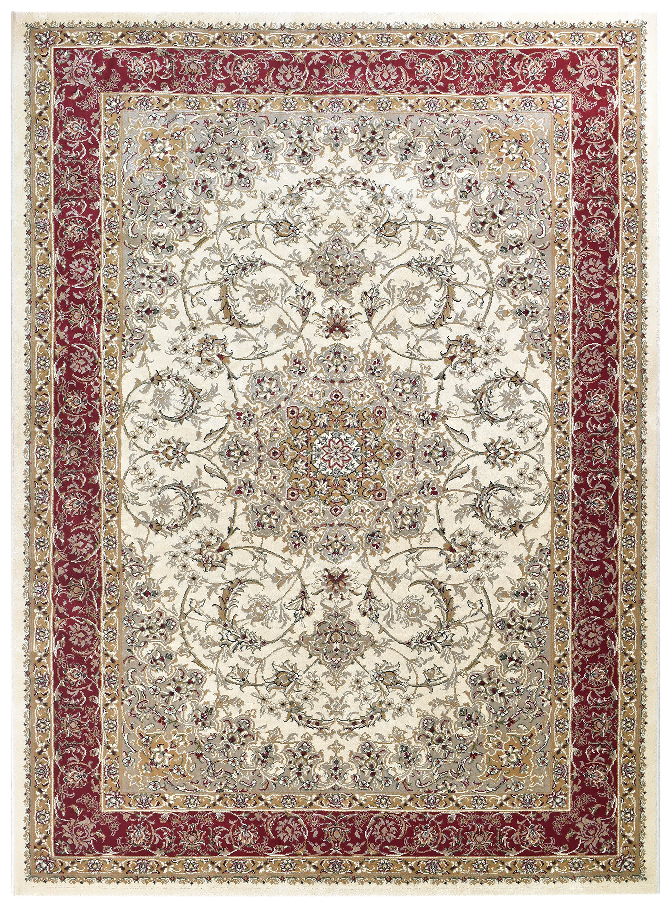 Adelaide 15 Cream Red Rug