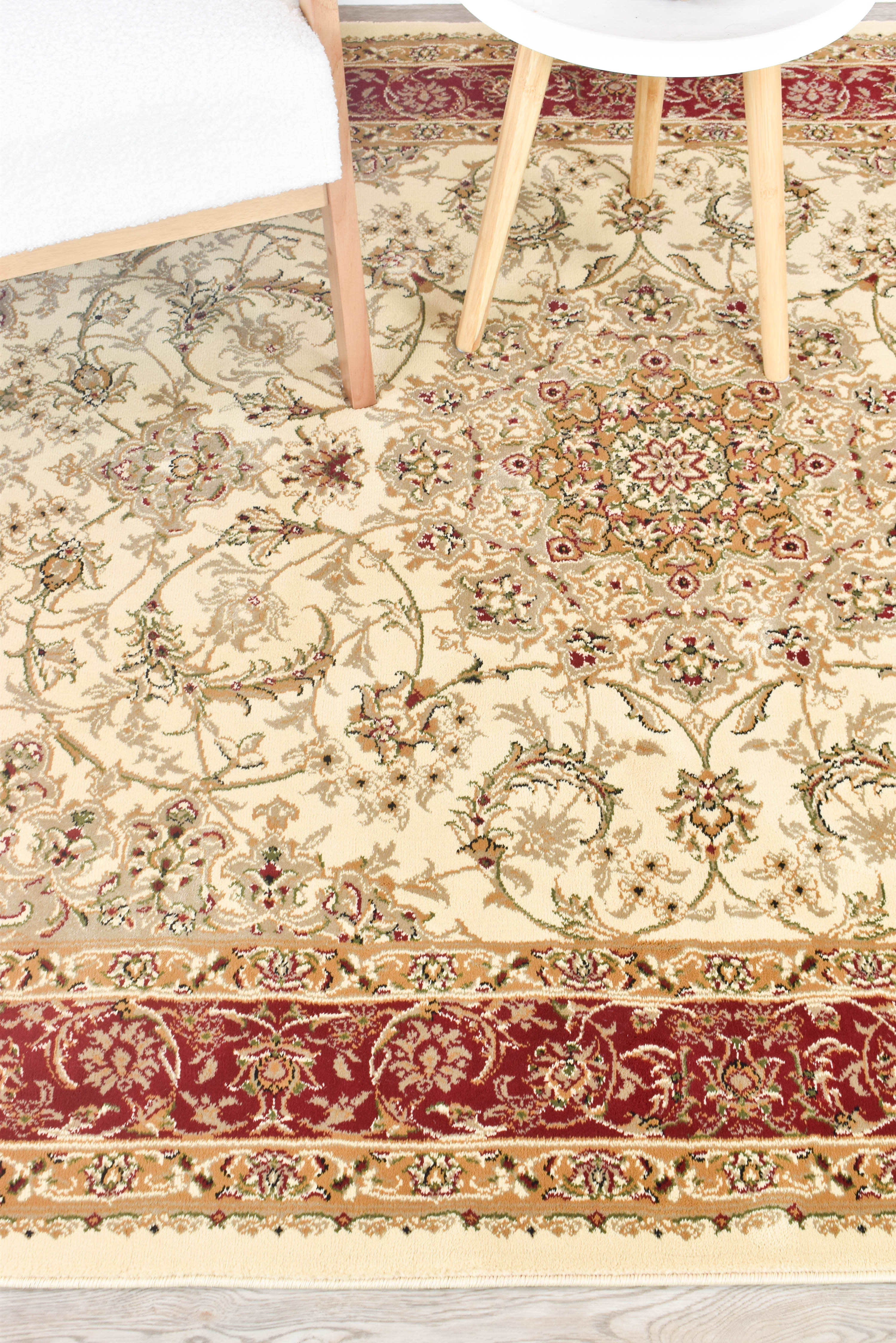 Adelaide 15 Cream Red Rug