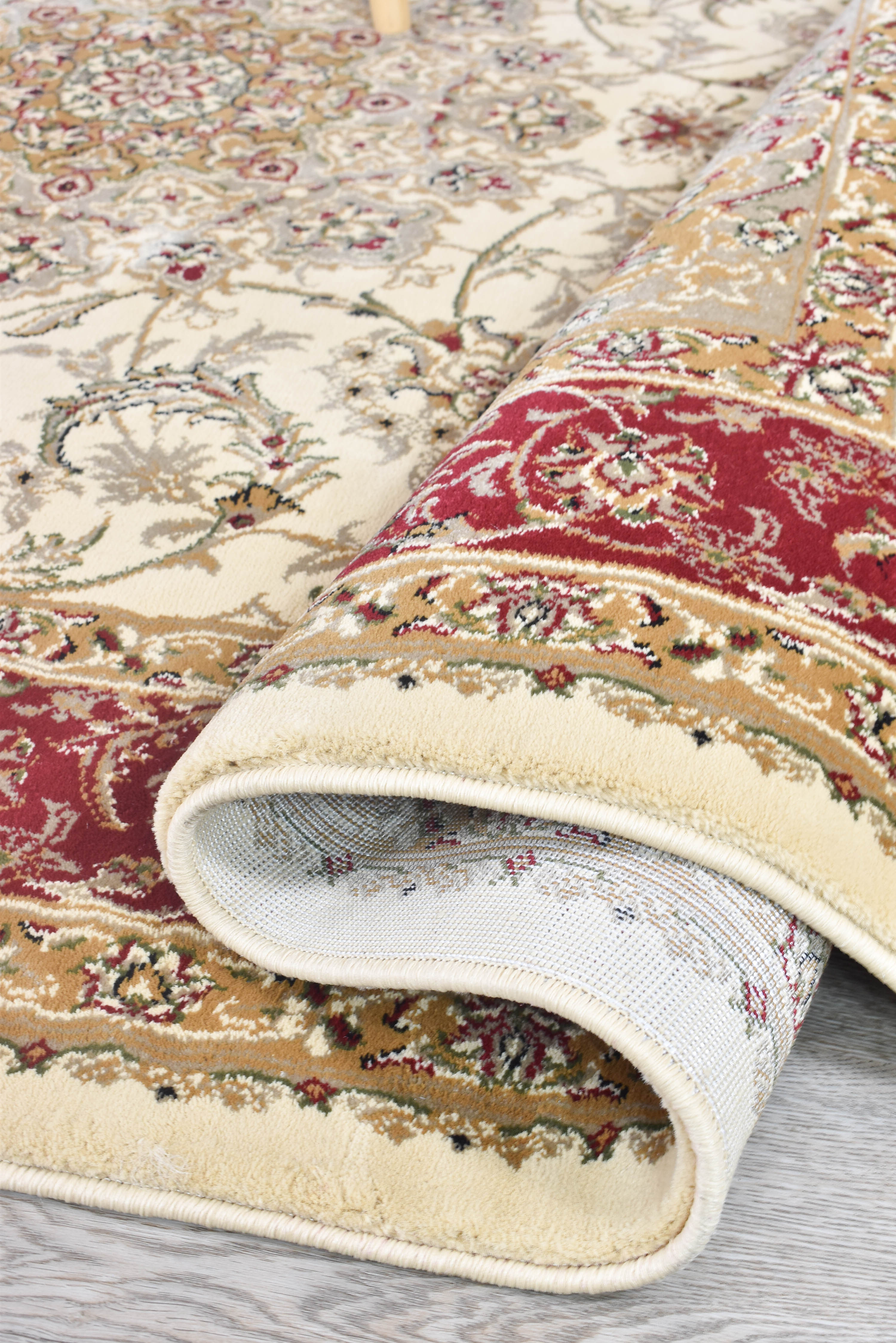 Adelaide 15 Cream Red Rug