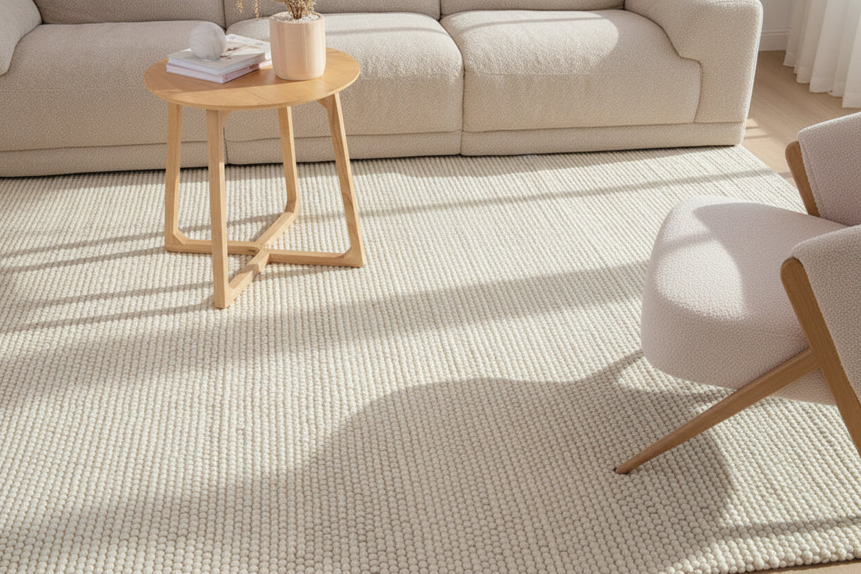 Allure Ivory Tusk Wool Rug
