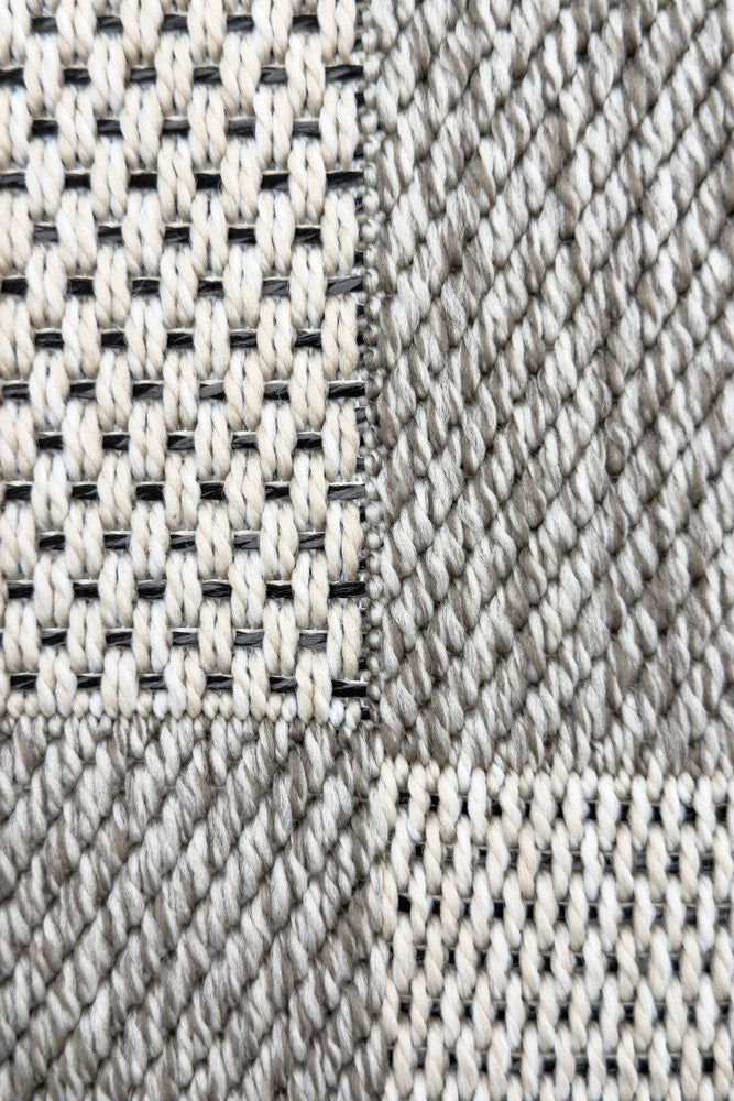 All Seasons Outdoor Cream Grey Runner