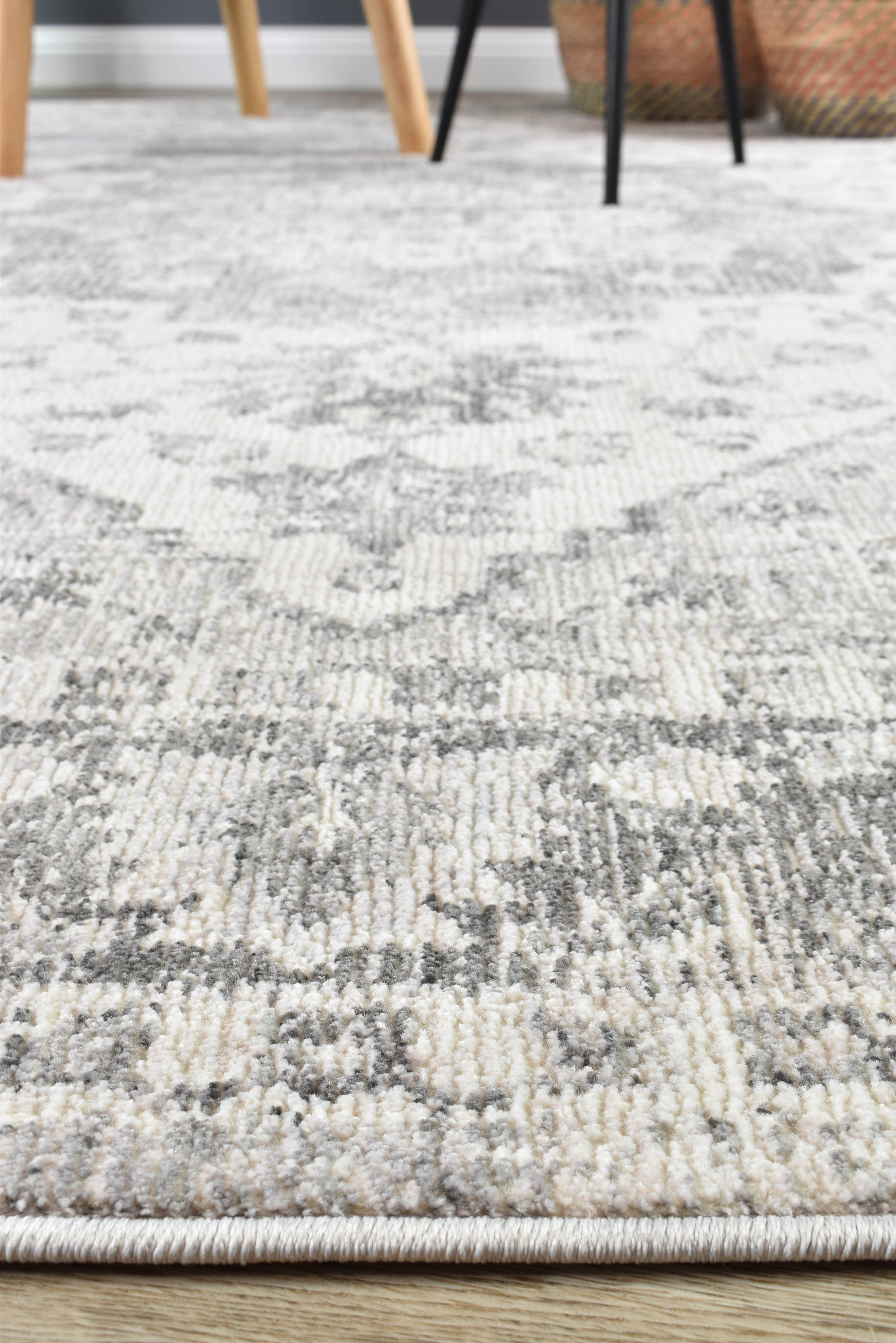 Marakesh Grey Rug 0321B