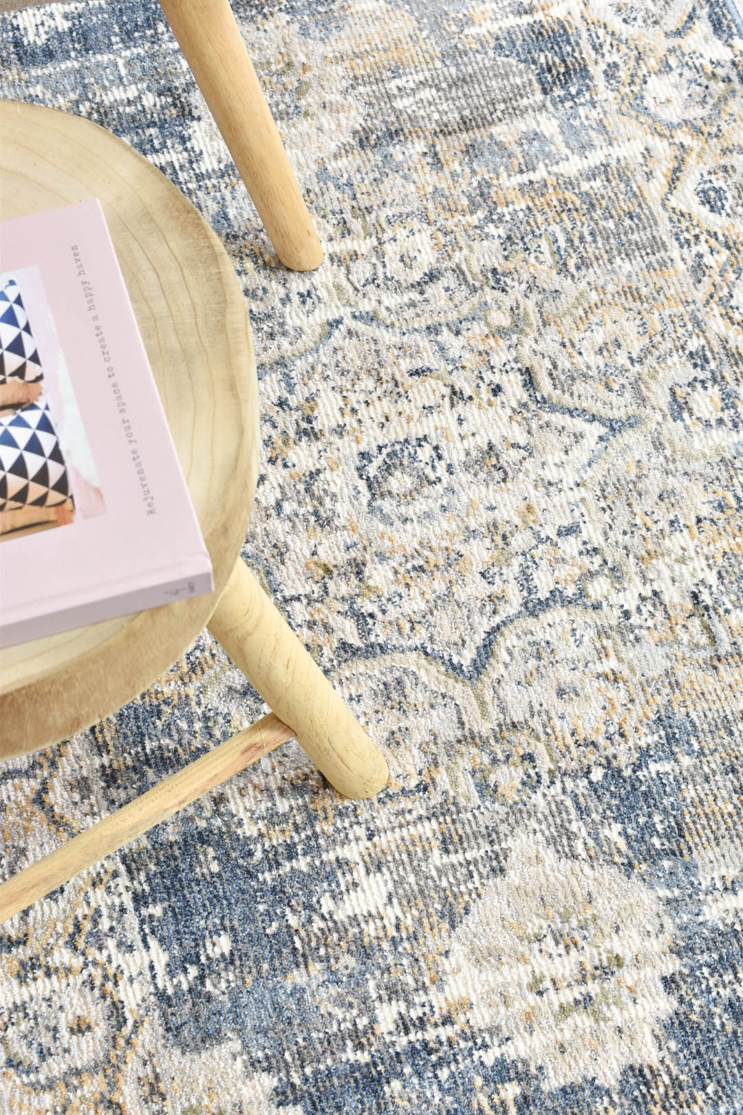 Marakesh Dark Blue Rug 0318A