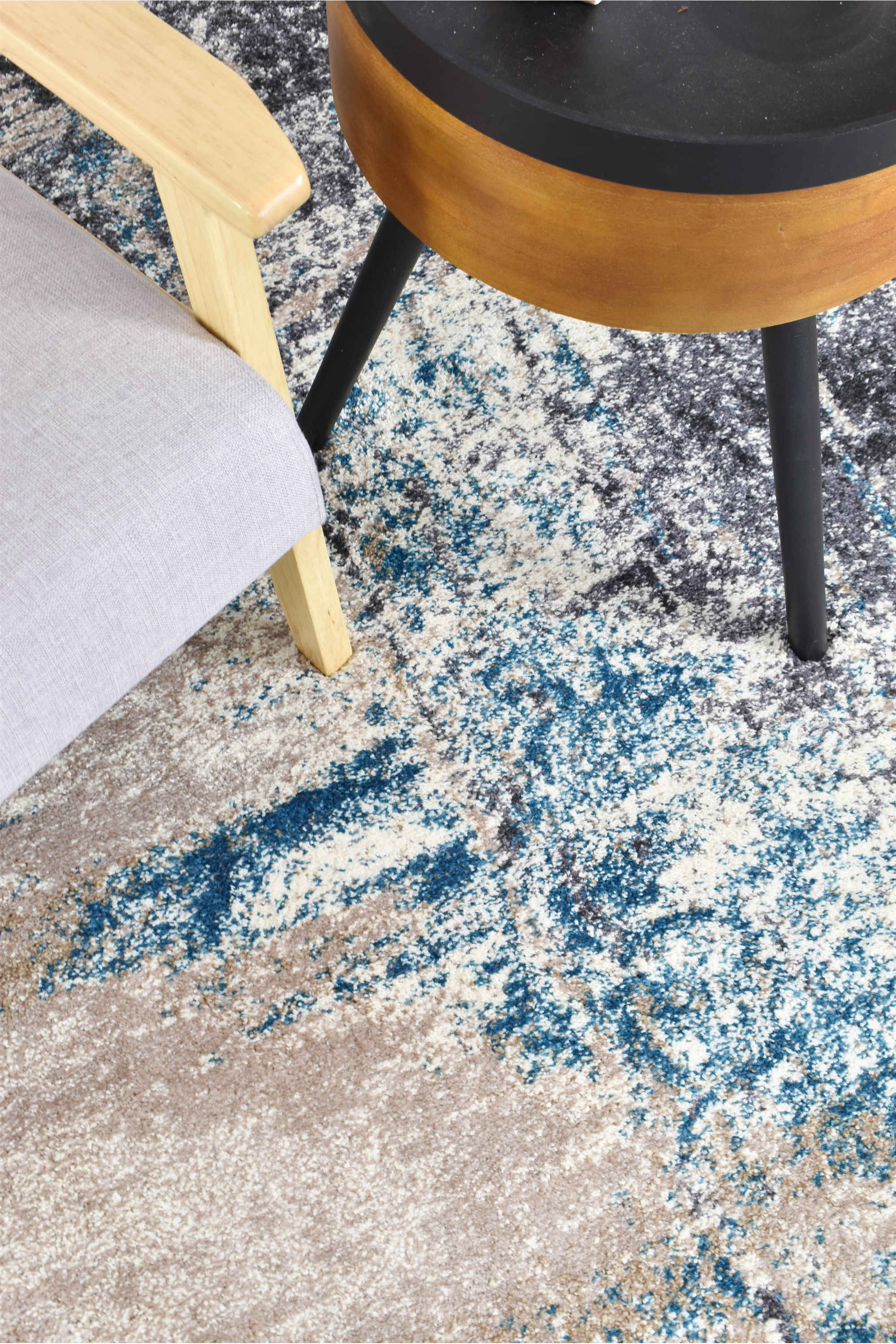 Millard 854 Beige Turquoise Rug