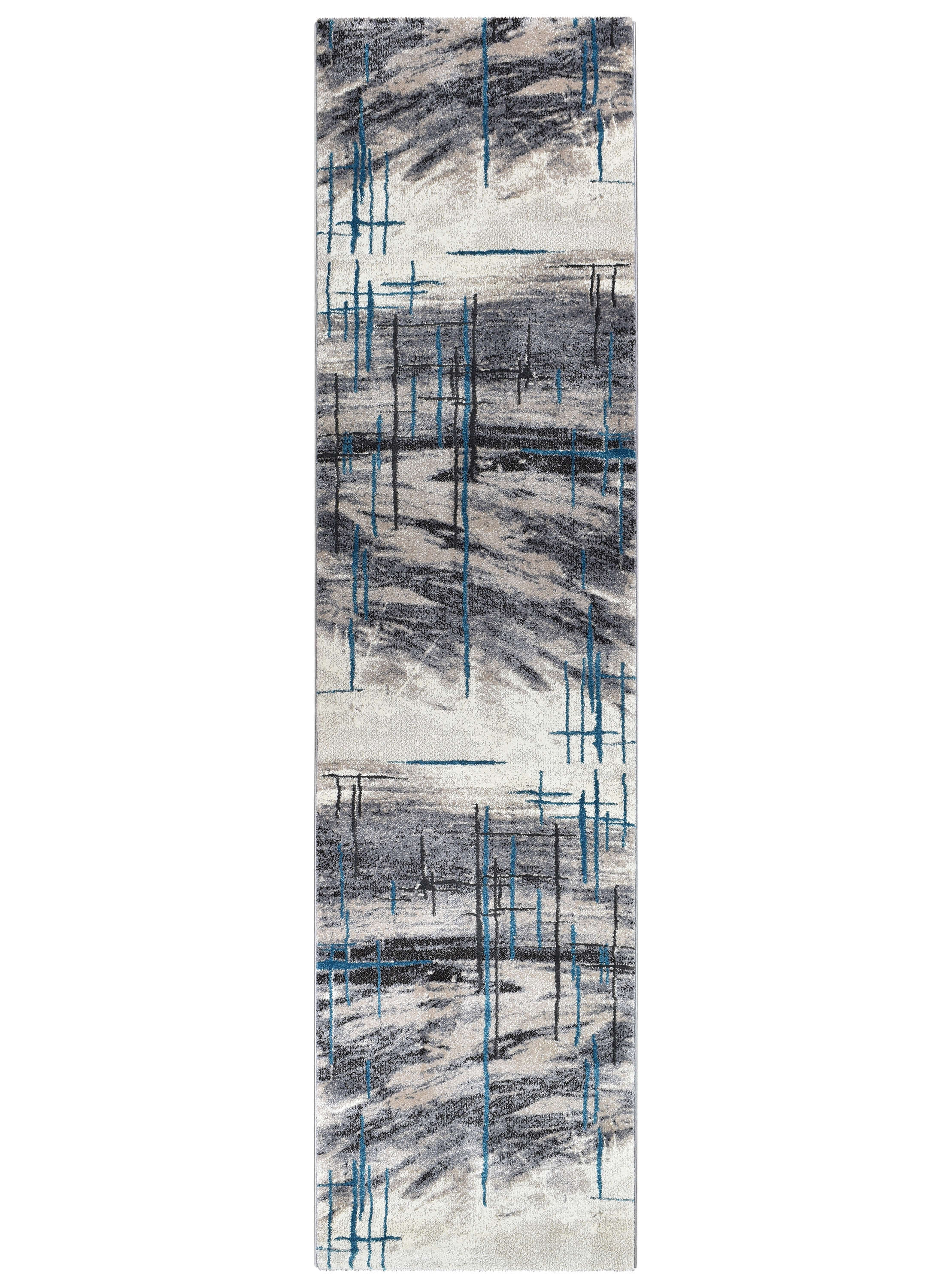 Nova 726AA Grey Turquoise Runner