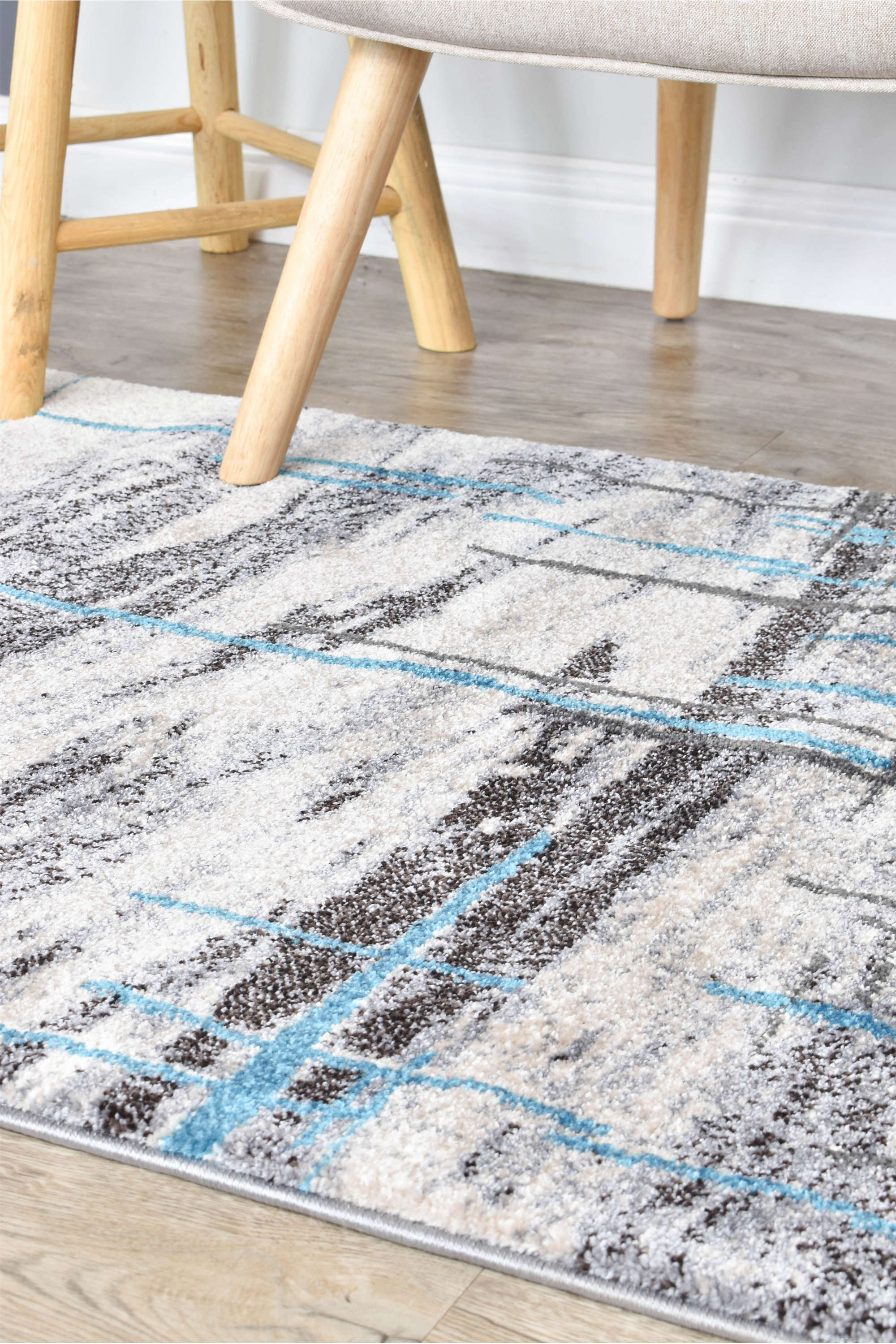 Nova 726AA Grey Turquoise Runner