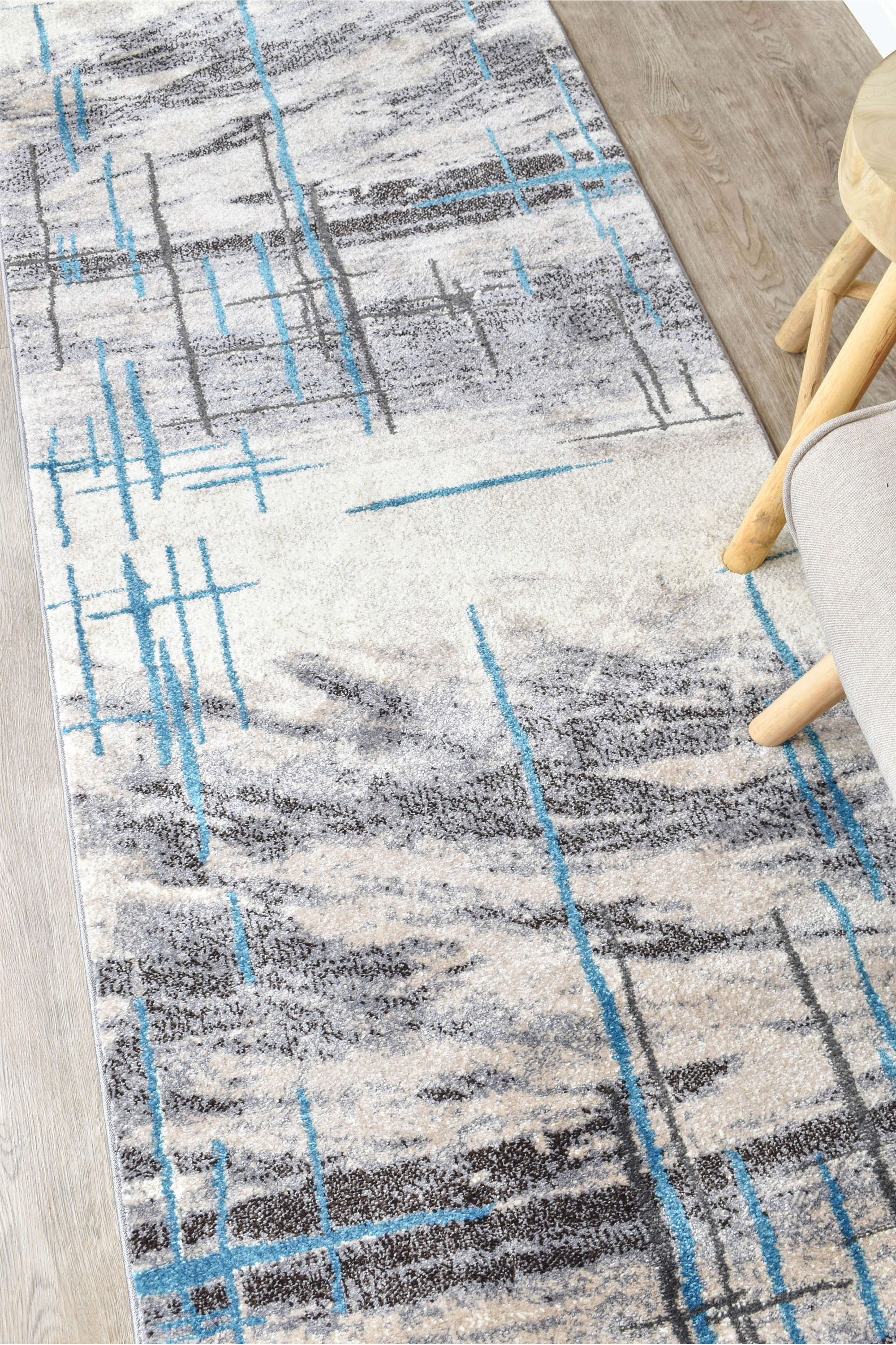 Nova 726AA Grey Turquoise Runner