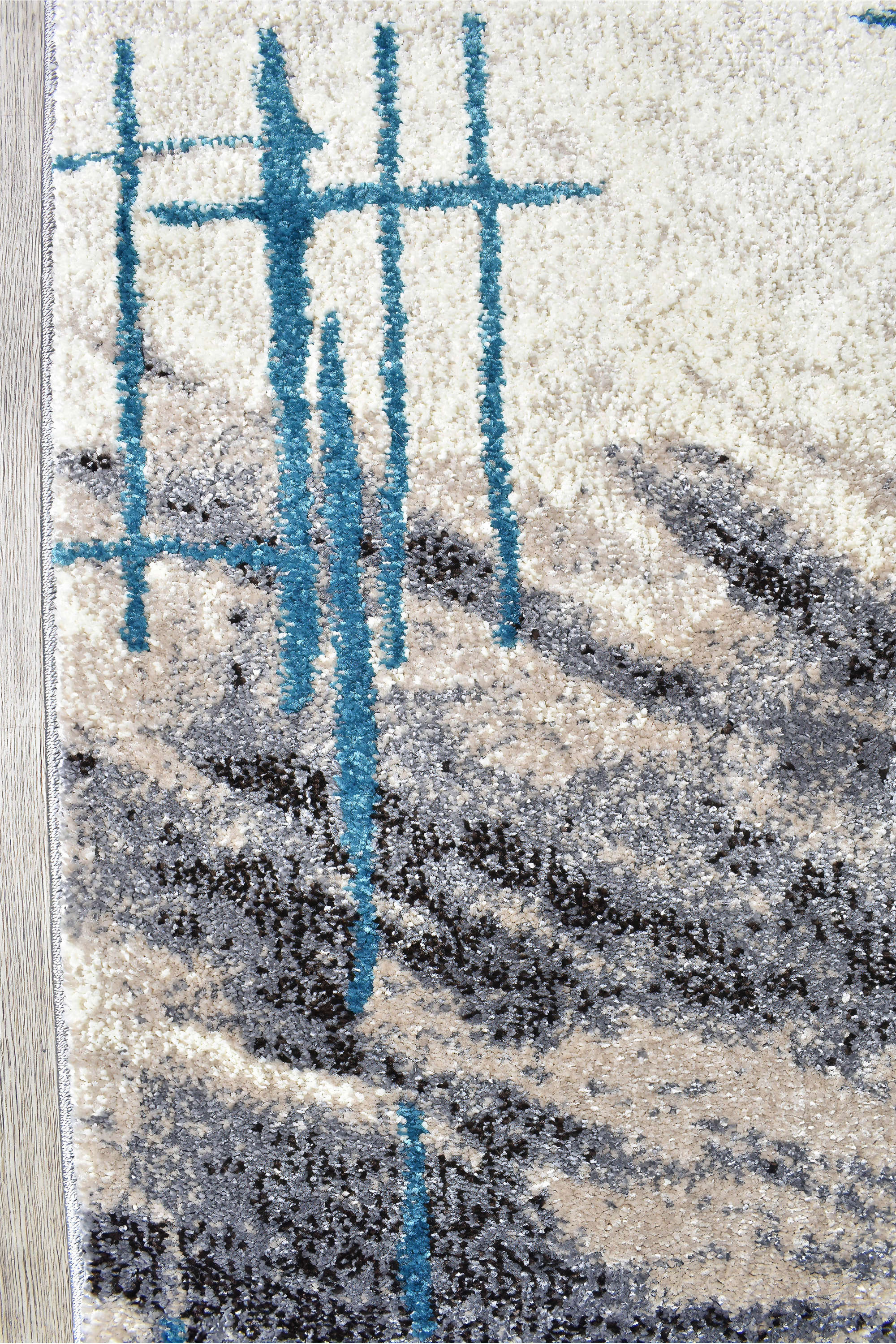 Nova 726AA Grey Turquoise Runner