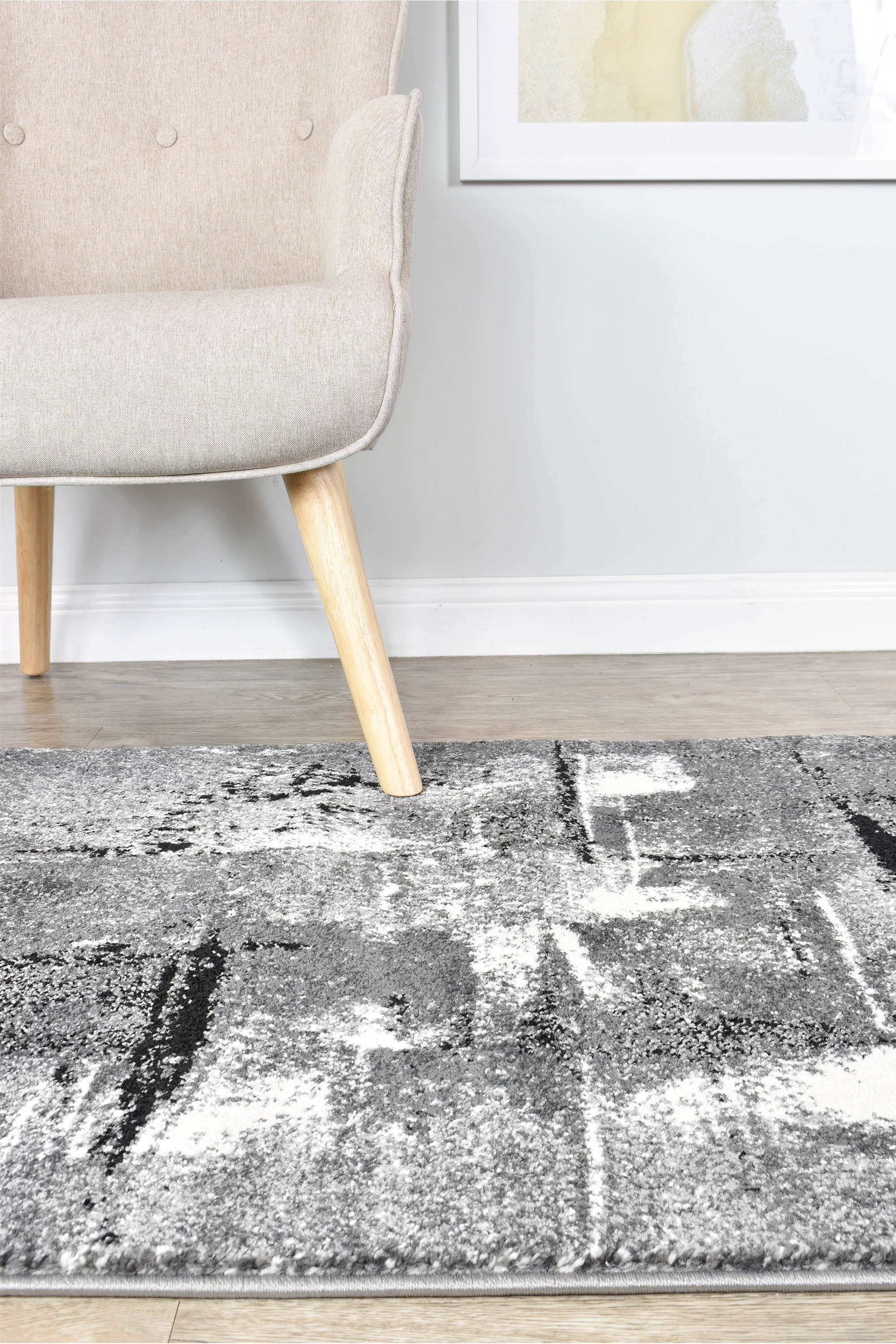 Nova 53A Light Grey Dark Grey Runner