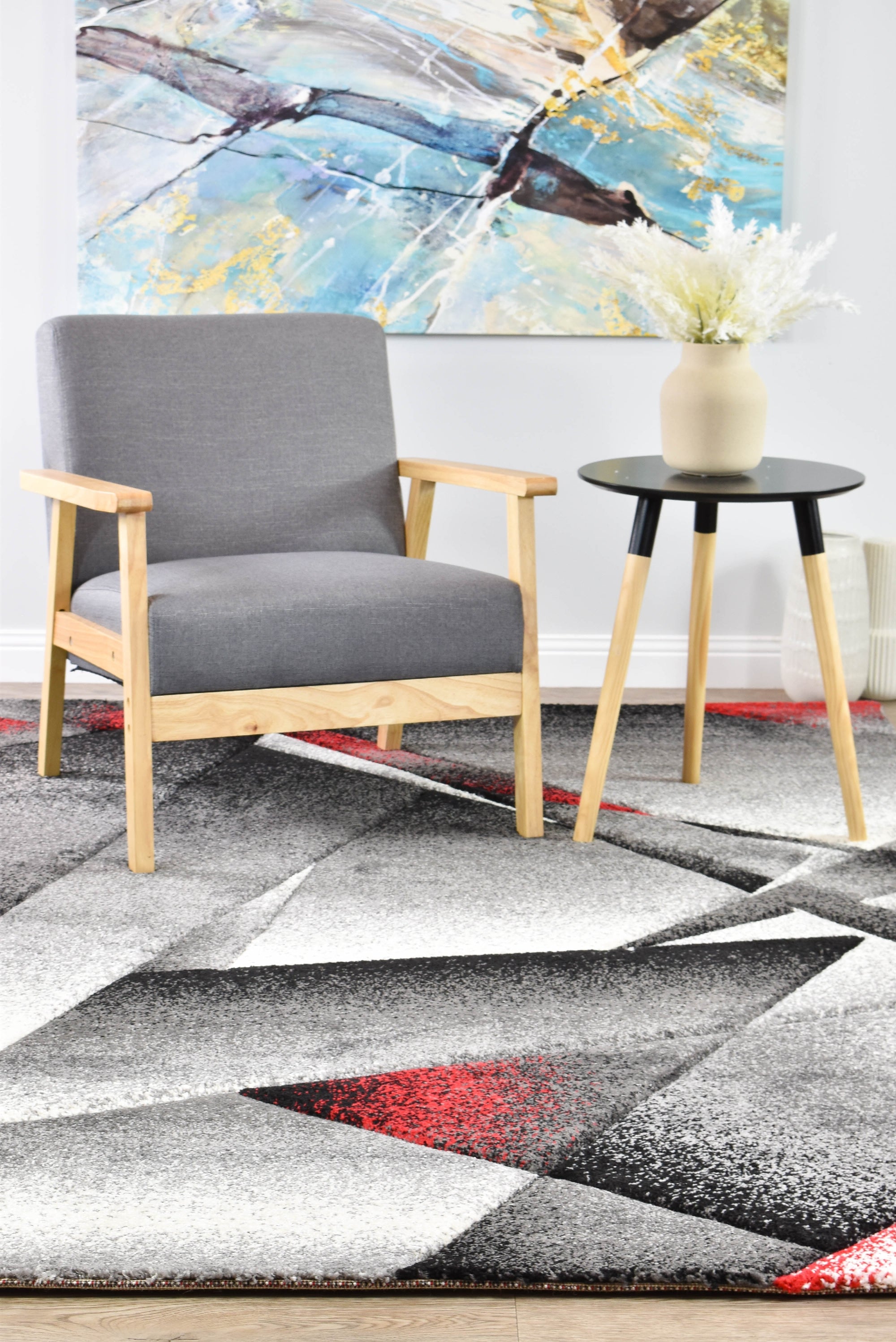 Nova 54B Grey Red