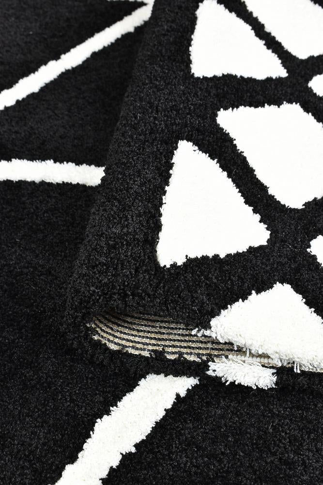 Maya Berber Black White Rug 63207-630