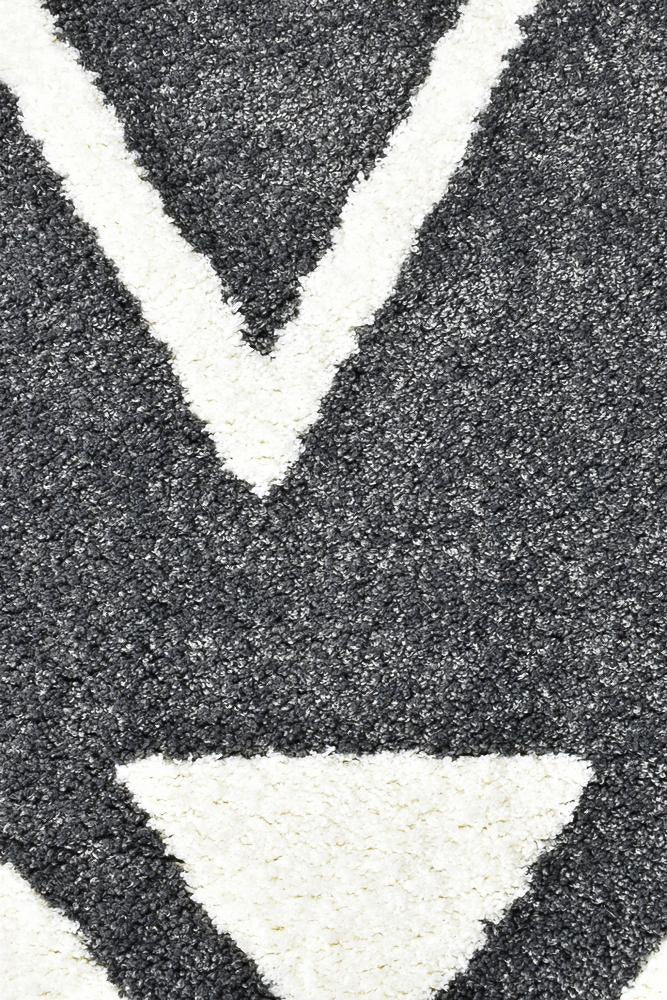 Maya Berber Grey White Rug 63207-690