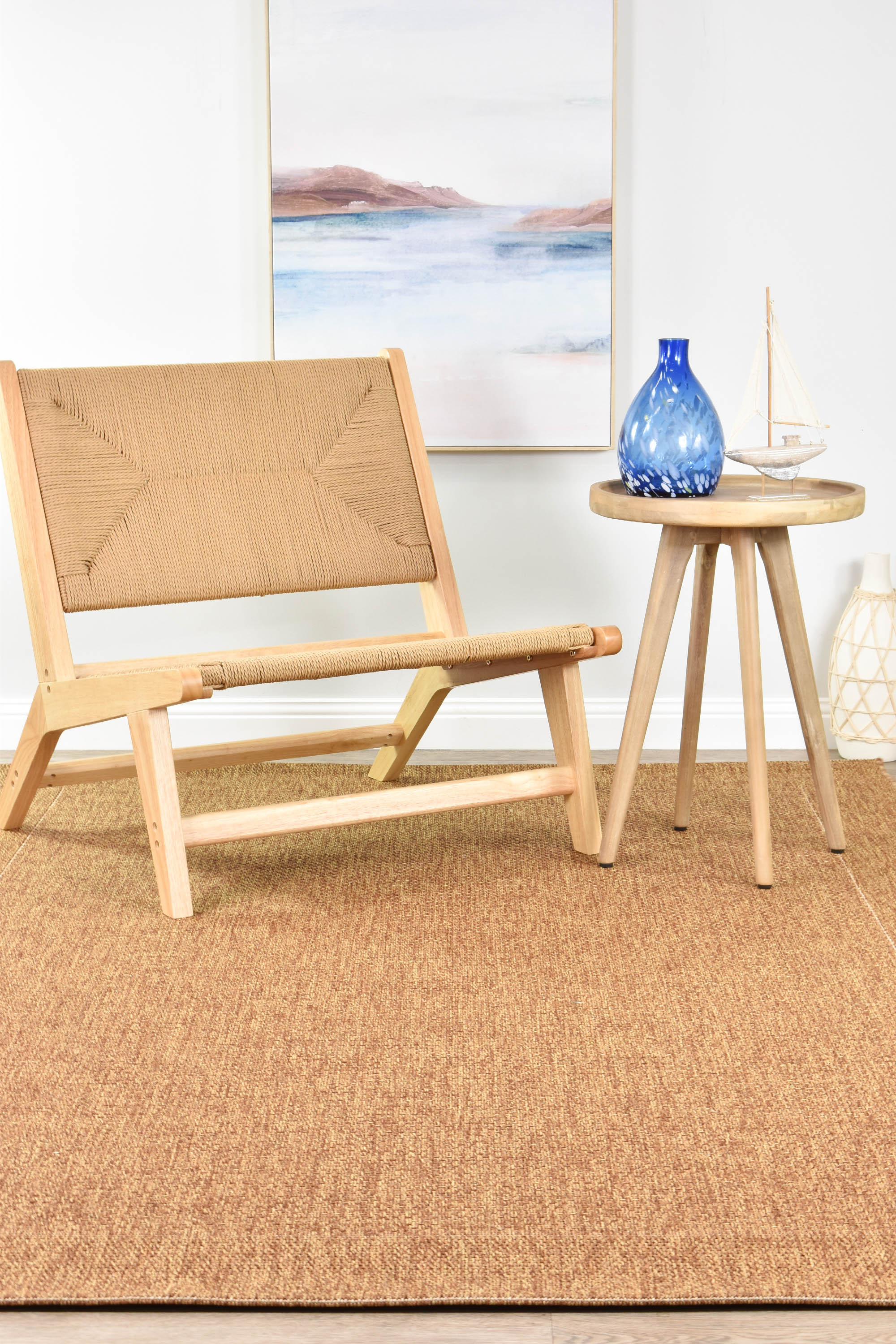 All Seasons Sisal Brown Rug 3900-075