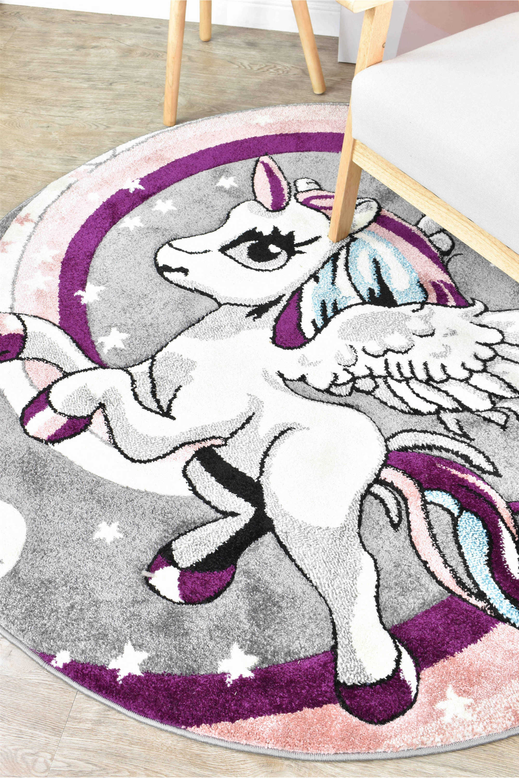 Cotton Candy D345A Unicorn ROUND