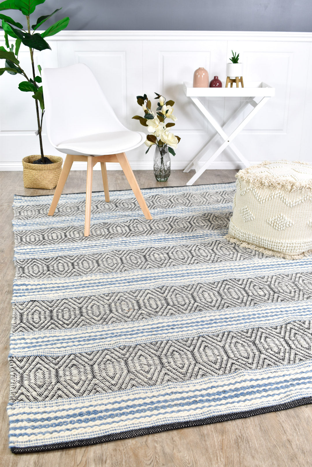 Dakota Wool Blue Rug