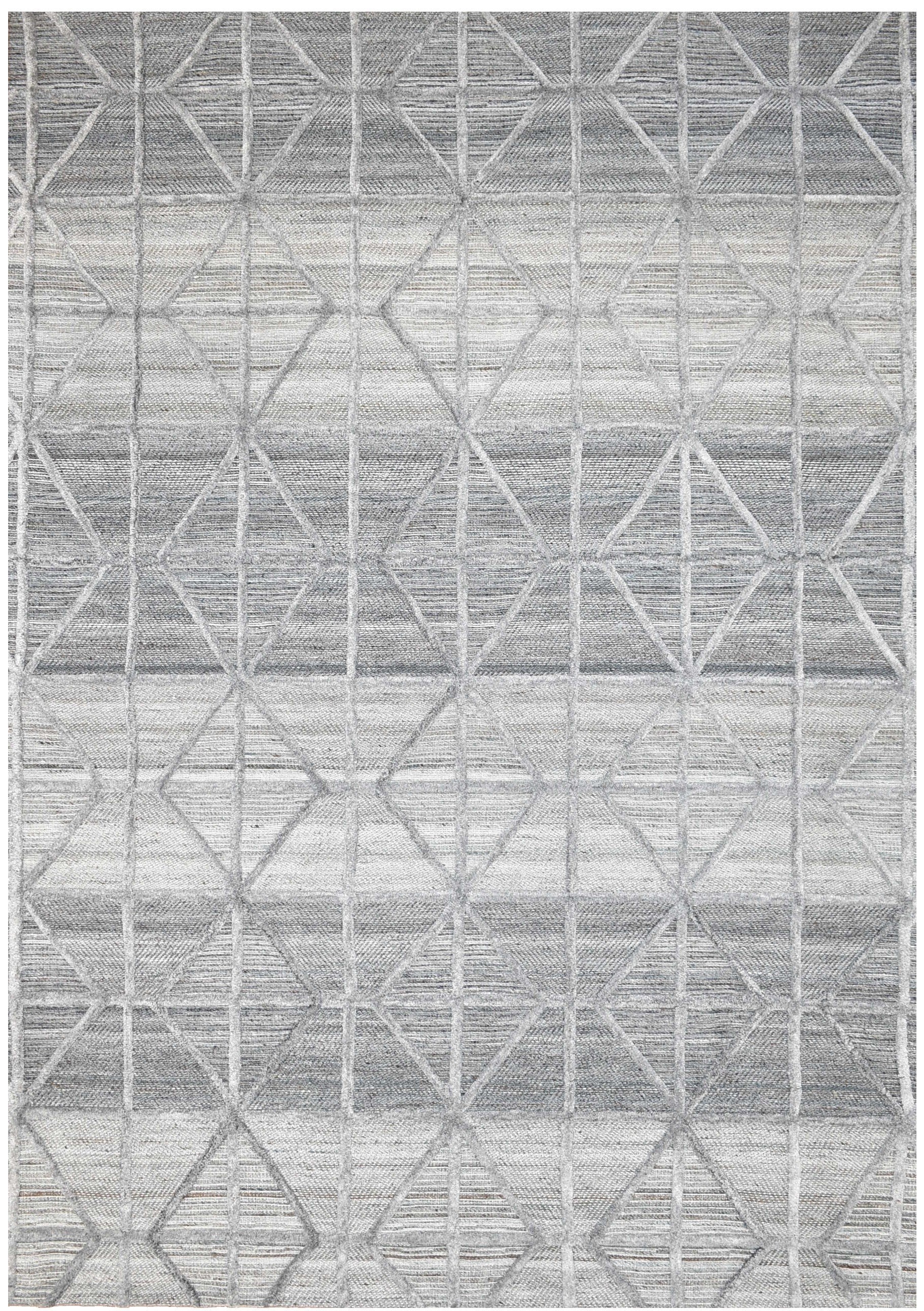 Medina Slate Grey Wool Rug