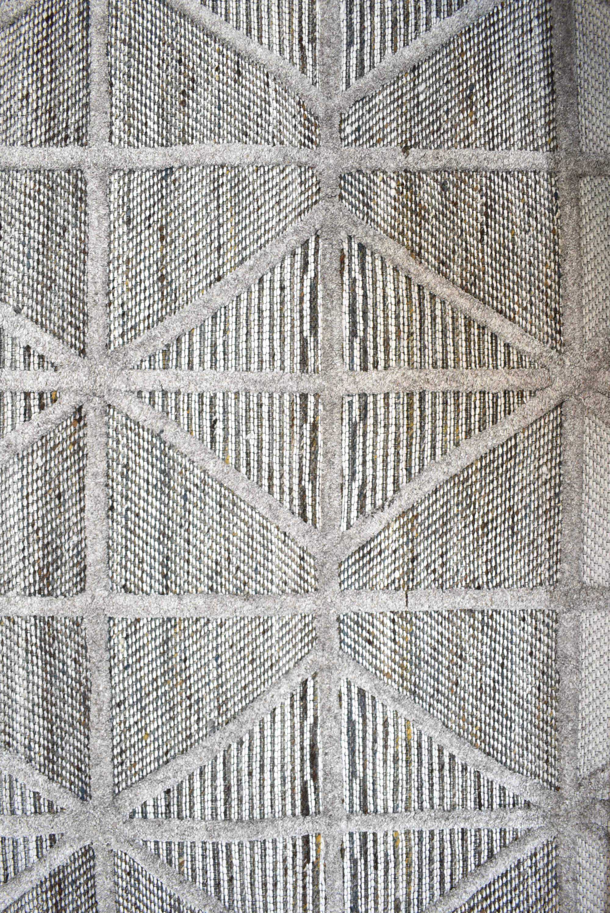 Medina Slate Grey Wool Rug