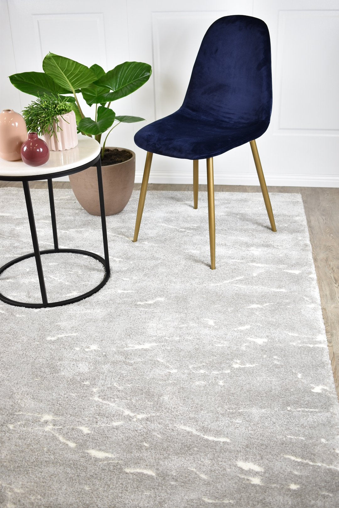 Dawn Scandinavian Silver Rug 81006-760