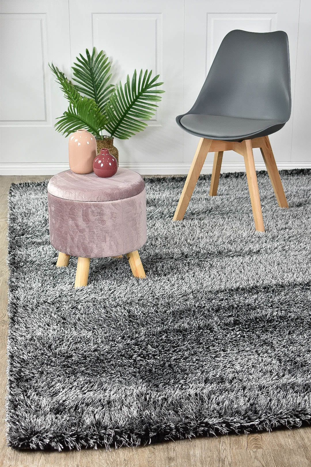 Nicole Black Rug