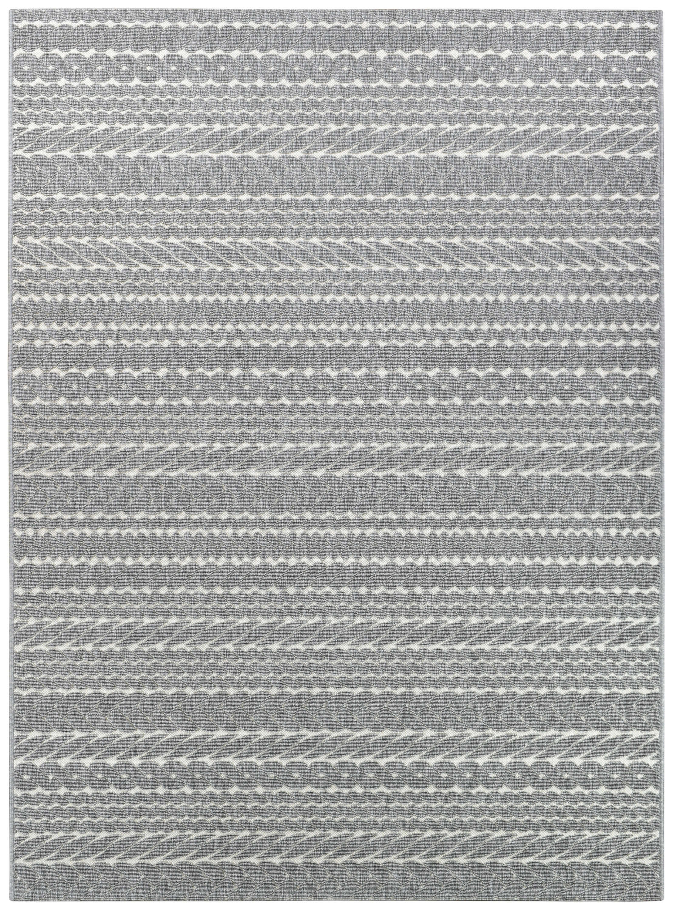 Fenix Grey White Rug 20469-302