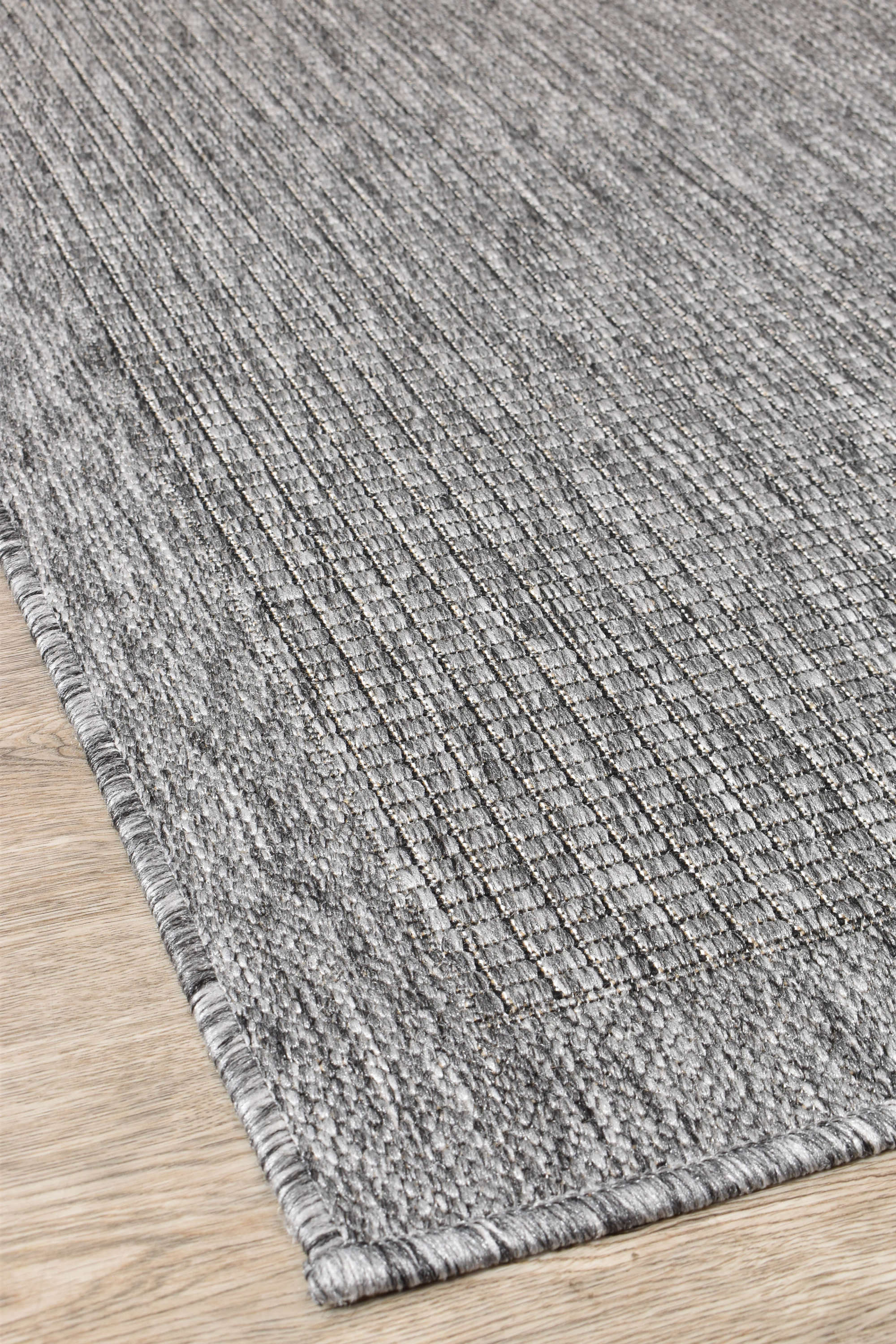 Long Island Dark Grey Rug 1303-DM9E