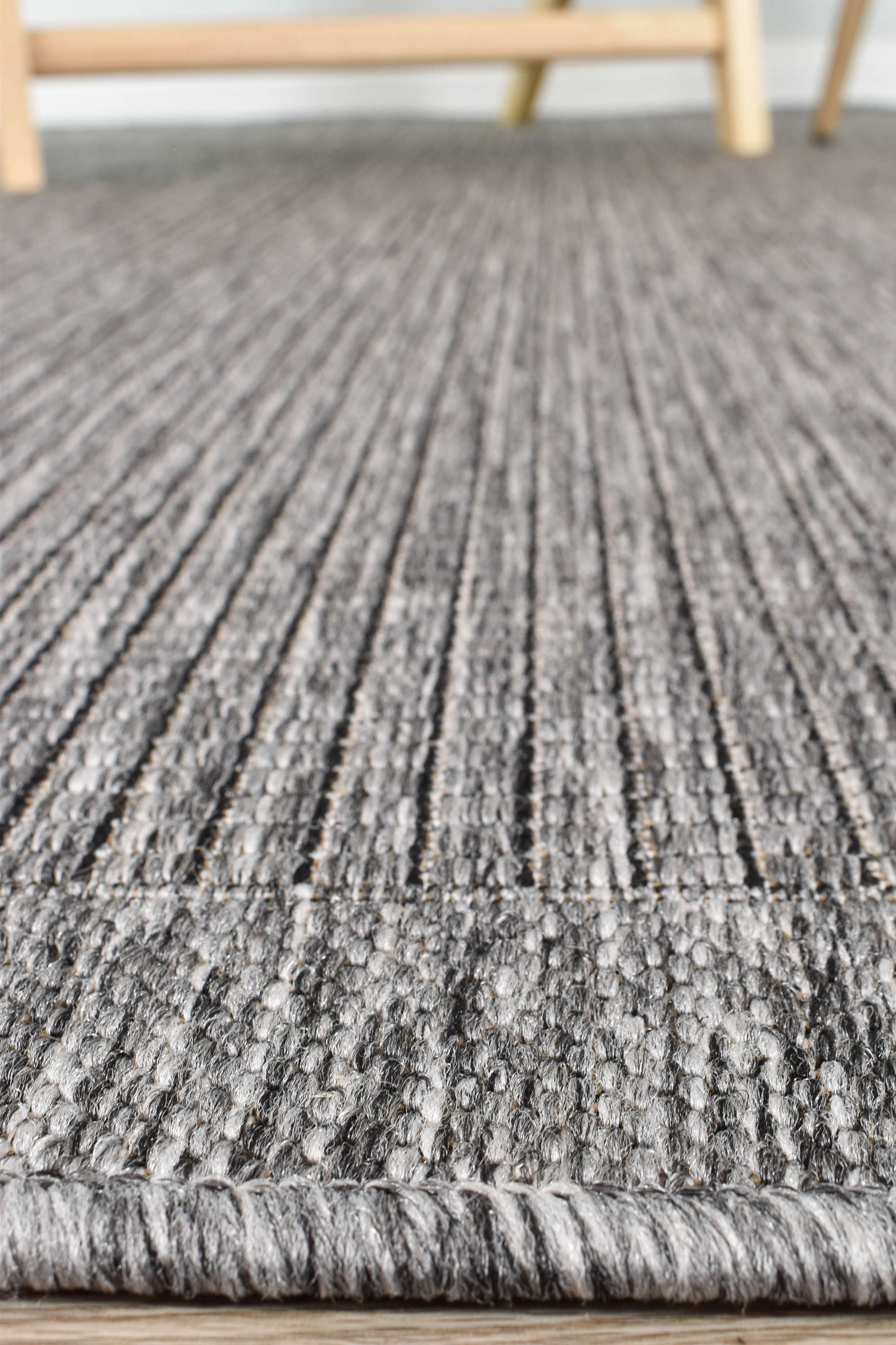 Long Island Dark Grey Rug 1303-DM9E