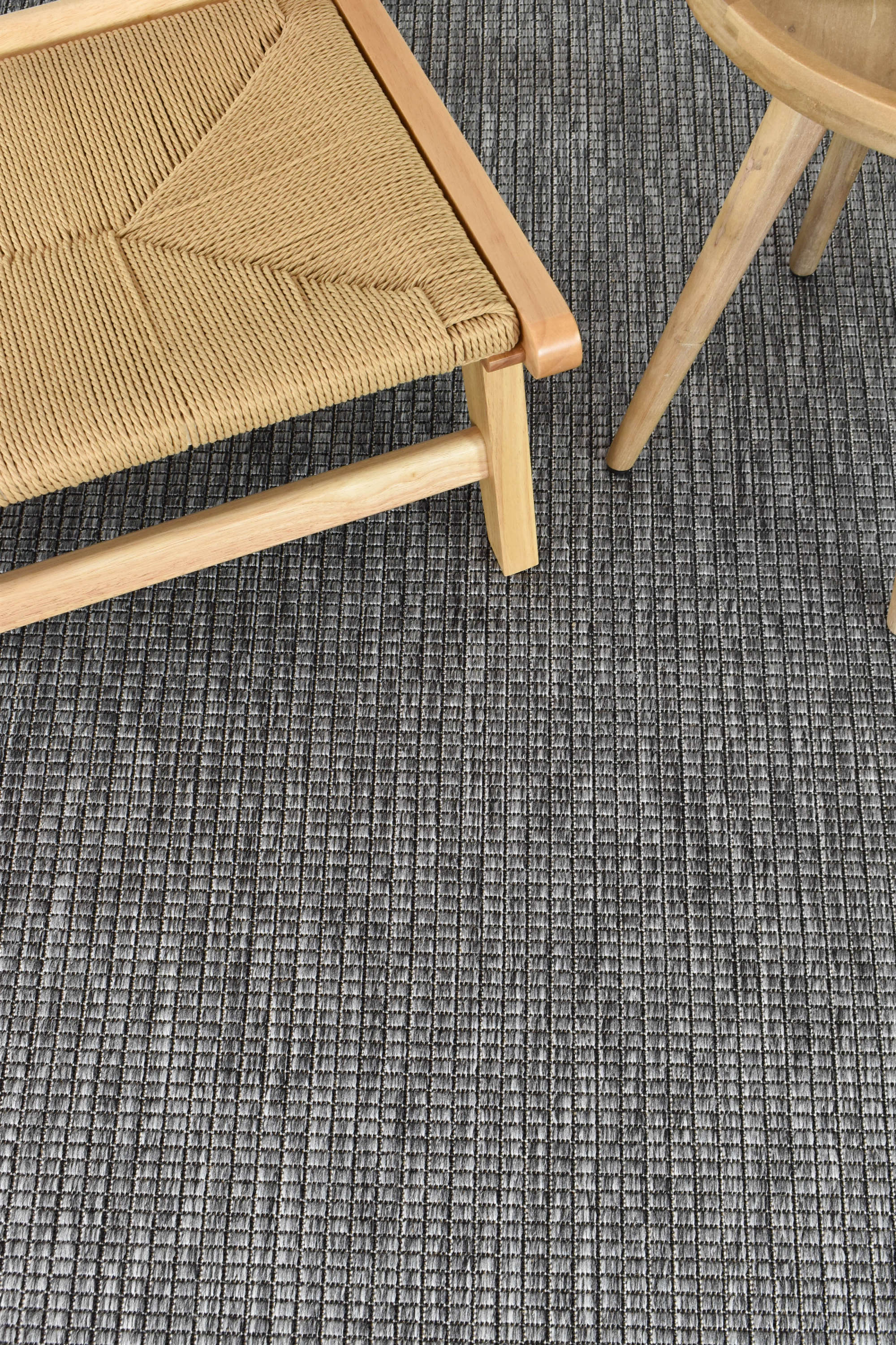 Long Island Dark Grey Rug 1303-DM9E