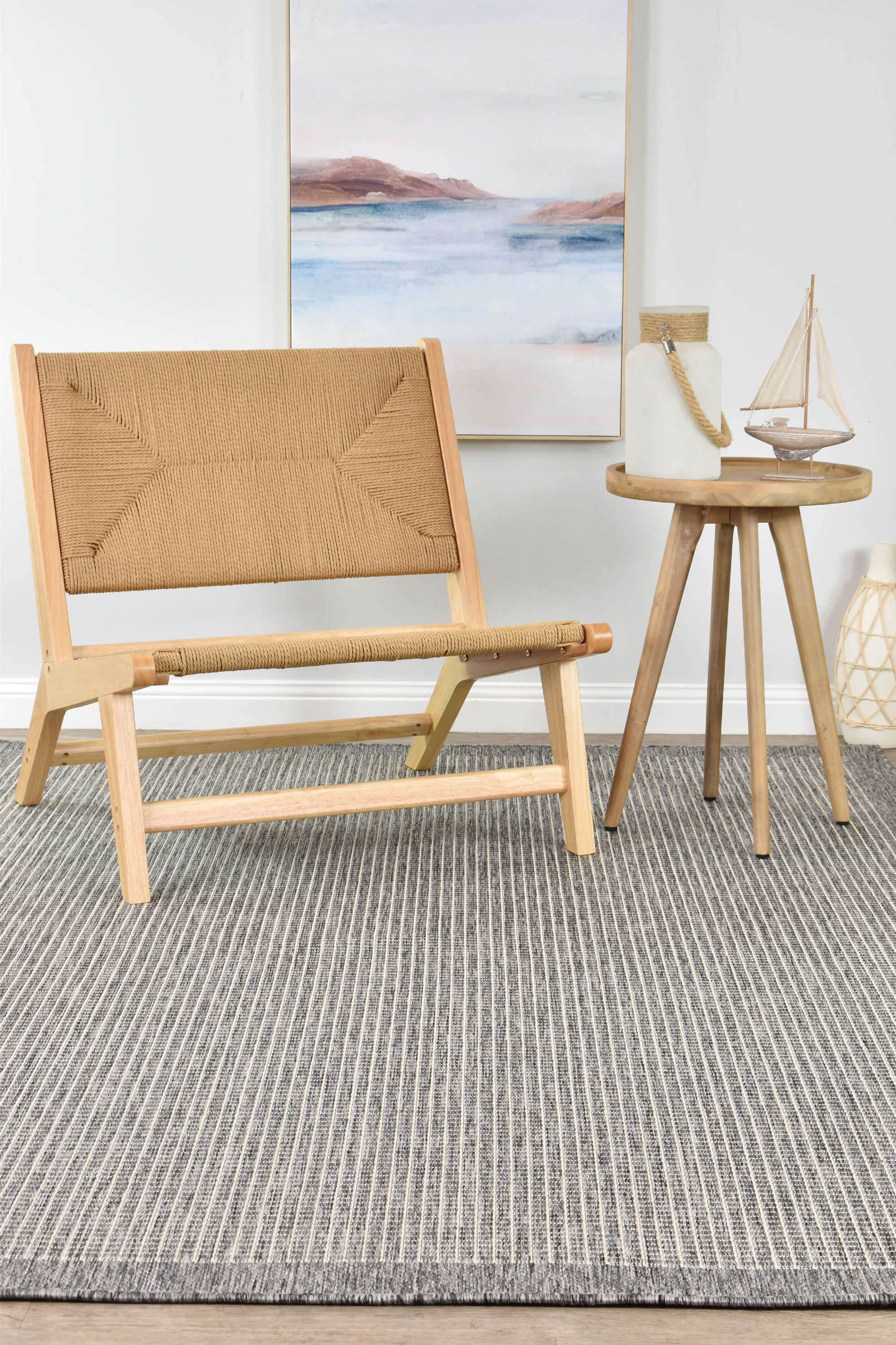 Long Island Light Grey Rug 1303-GU6E