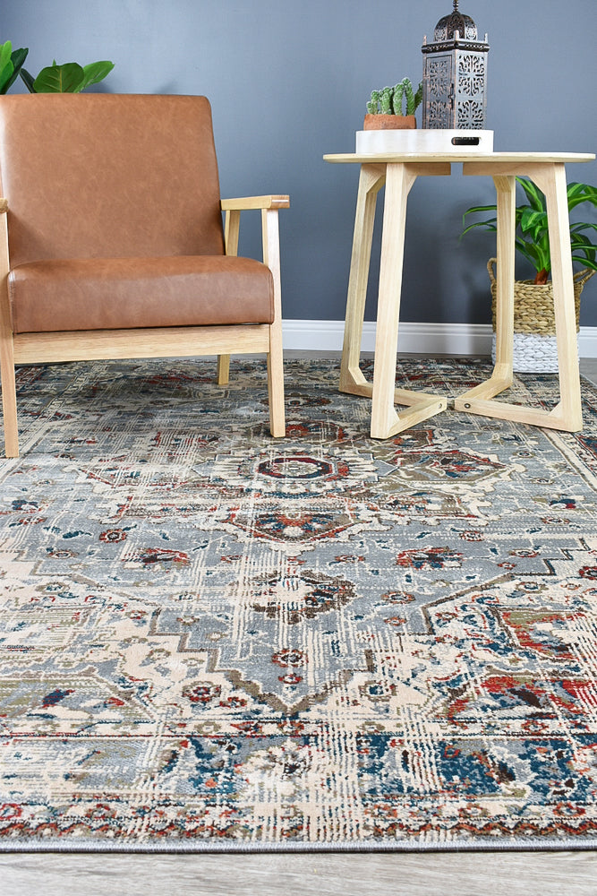 Leoni Grey Rug 0205E