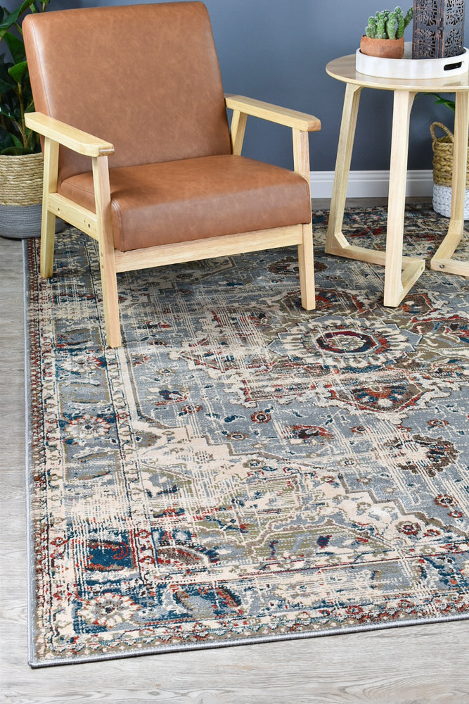 Leoni Grey Rug 0205E