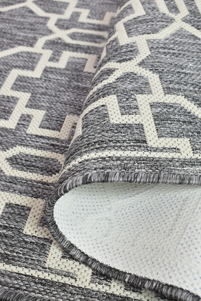 Long Island Grey Cream Rug 208-GU6E