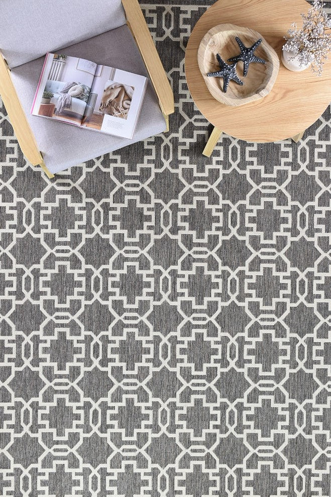Long Island Brown Cream Rug 208-W71E