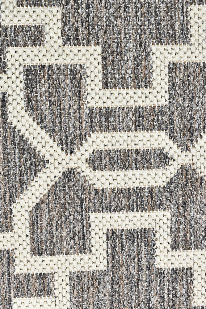 Long Island Brown Cream Rug 208-W71E