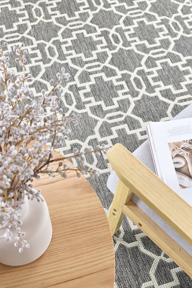Long Island Brown Cream Rug 208-W71E