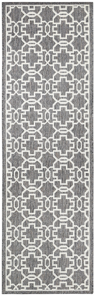 Long Island Runner Brown Cream 208-W71E