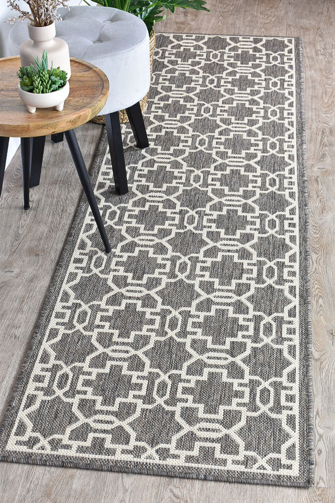 Long Island Runner Brown Cream 208-W71E