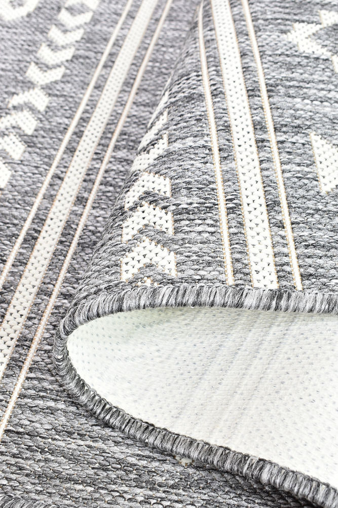 Long Island Grey Cream Rug 3333-GU6E