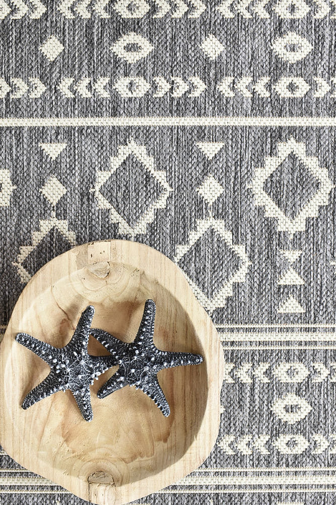 Long Island Grey Cream Rug 3333-GU6E