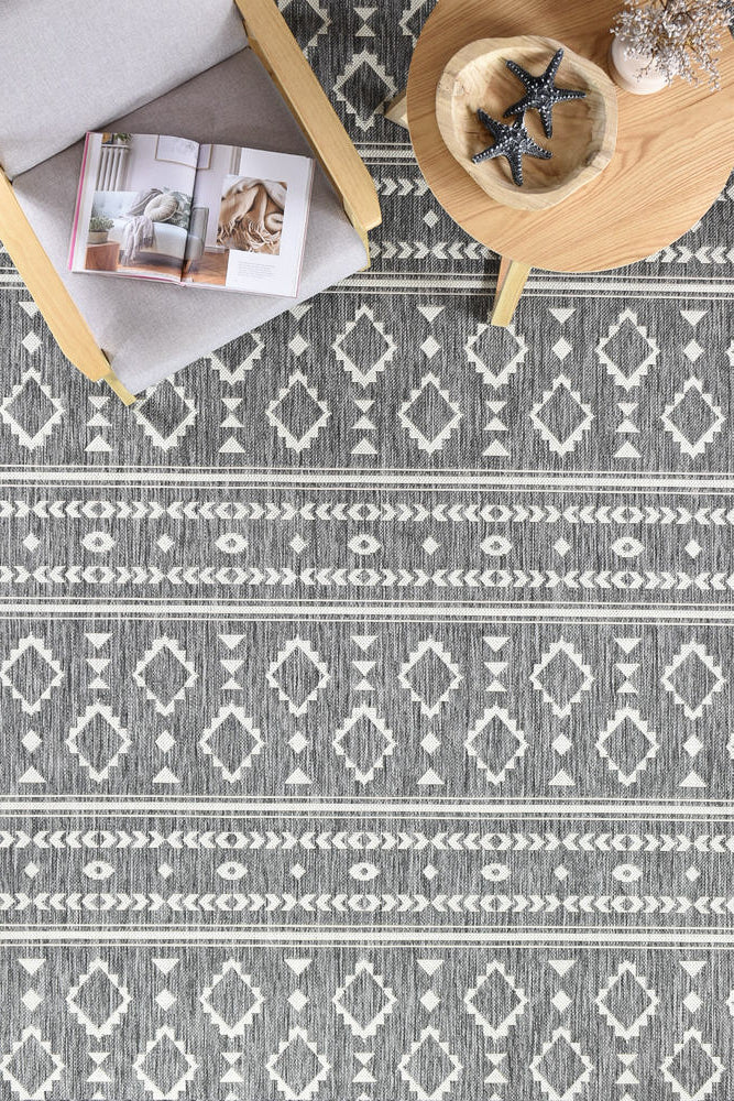 Long Island Grey Cream Rug 3333-GU6E