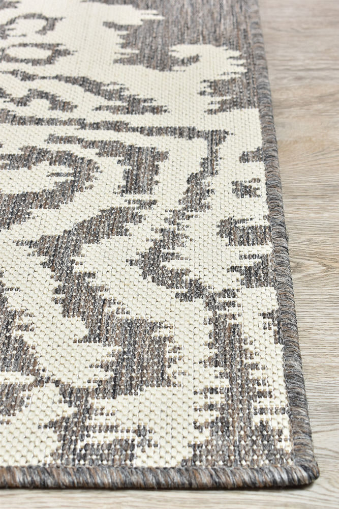 Long Island Brown Cream Rug 5605-W71E