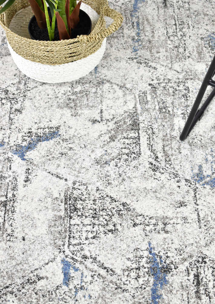 Avenue Blue Rug 34005