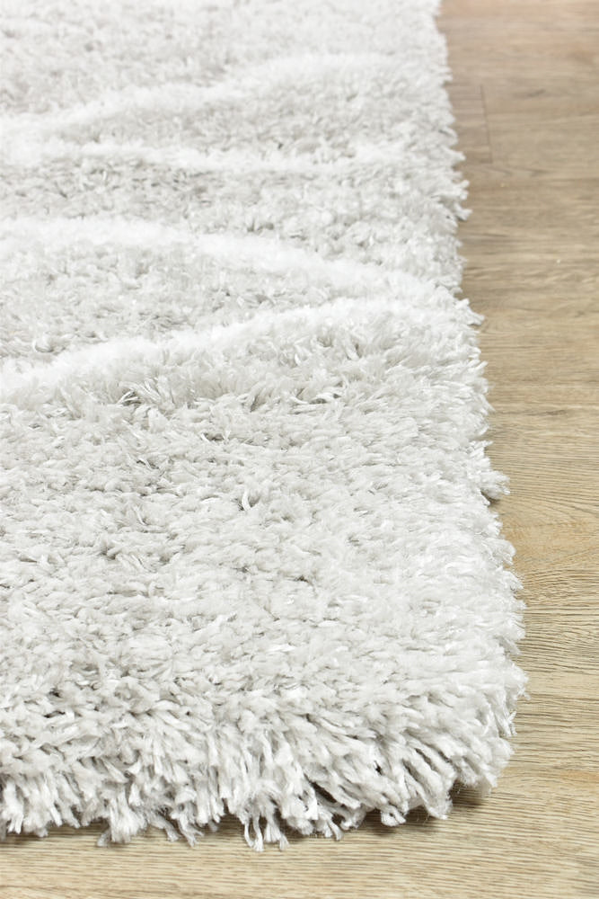 Mascot Shaggy Light Grey Rug 8741A