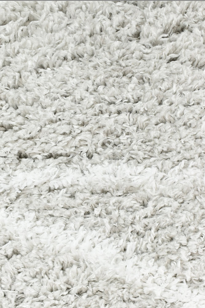 Mascot Shaggy Light Grey Rug 8741A