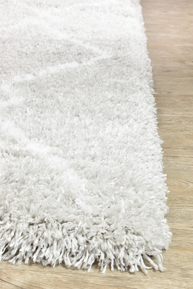 Mascot Shaggy Light Grey Rug 8744A