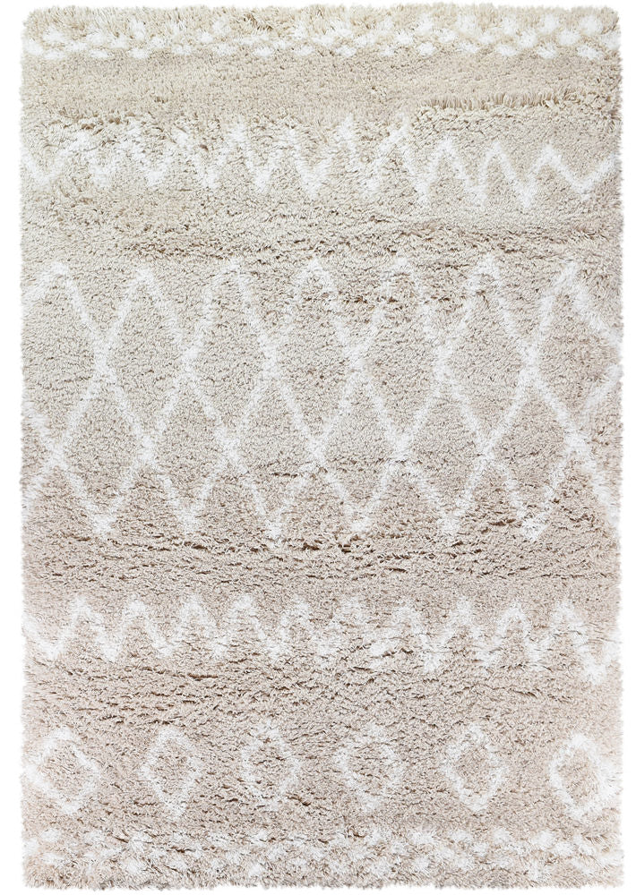 Mascot Shaggy Beige Rug 8746A